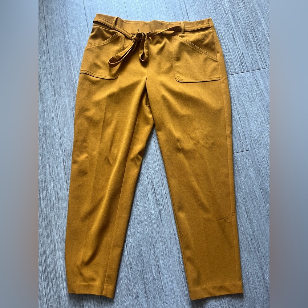 Mustard Yellow Women's Pants